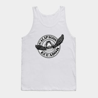 Galapagos Ecuador Turtle Tank Top